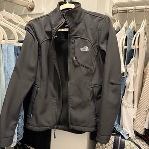 The North Face Charcoal Softshell Jacket